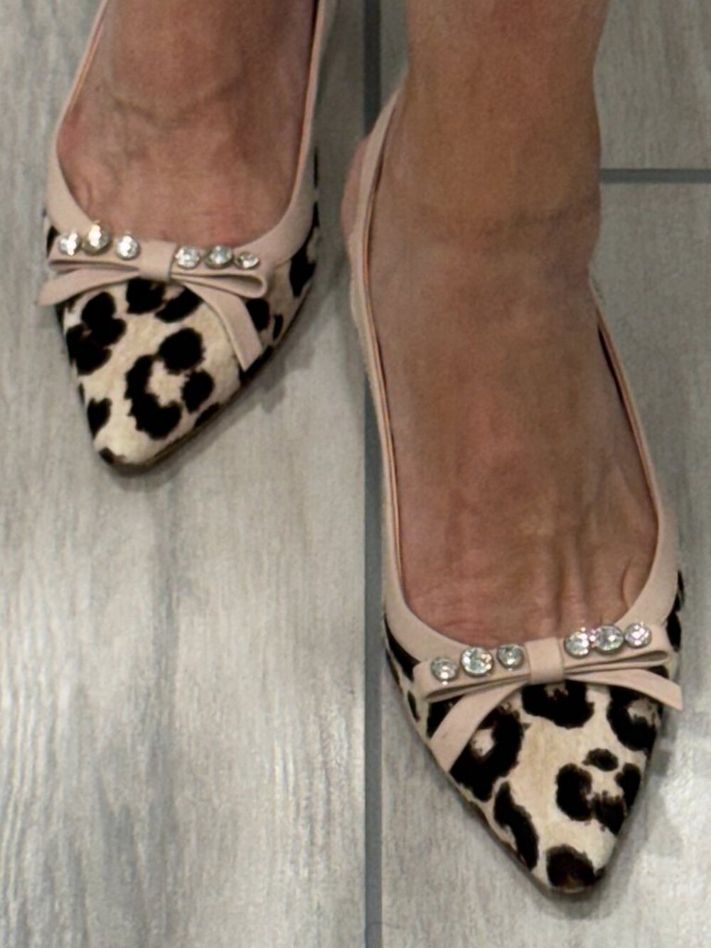 Kate Spade New York Bowdie Slingback Pointed Toe Pump, Kitten Heel, sz 7M